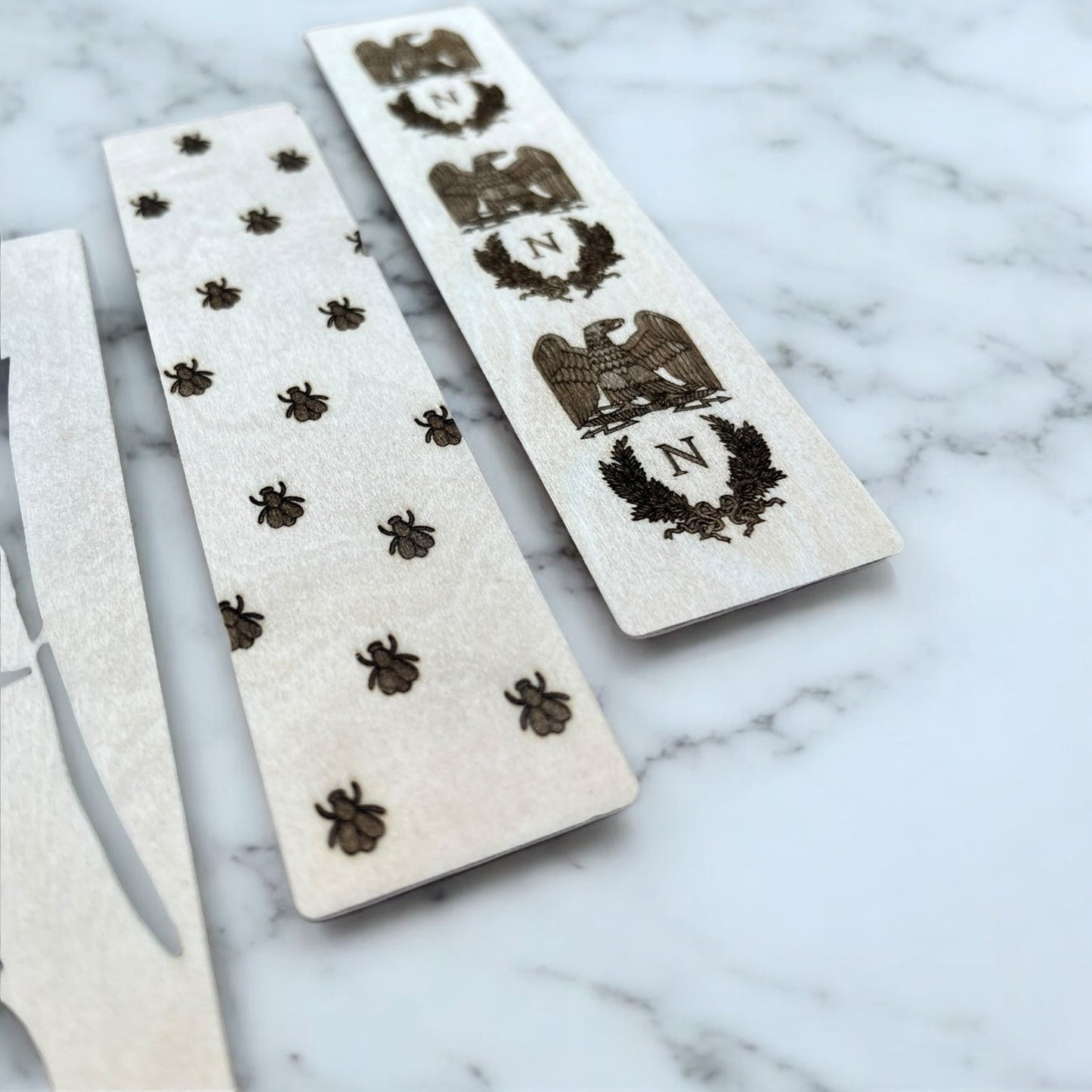 Marque - Pages - Napoléon Bonaparte, Signature, Premier Empire, Aigle et Abeille Impériale - 140 x 35 MM - Sous les Toits de Paris