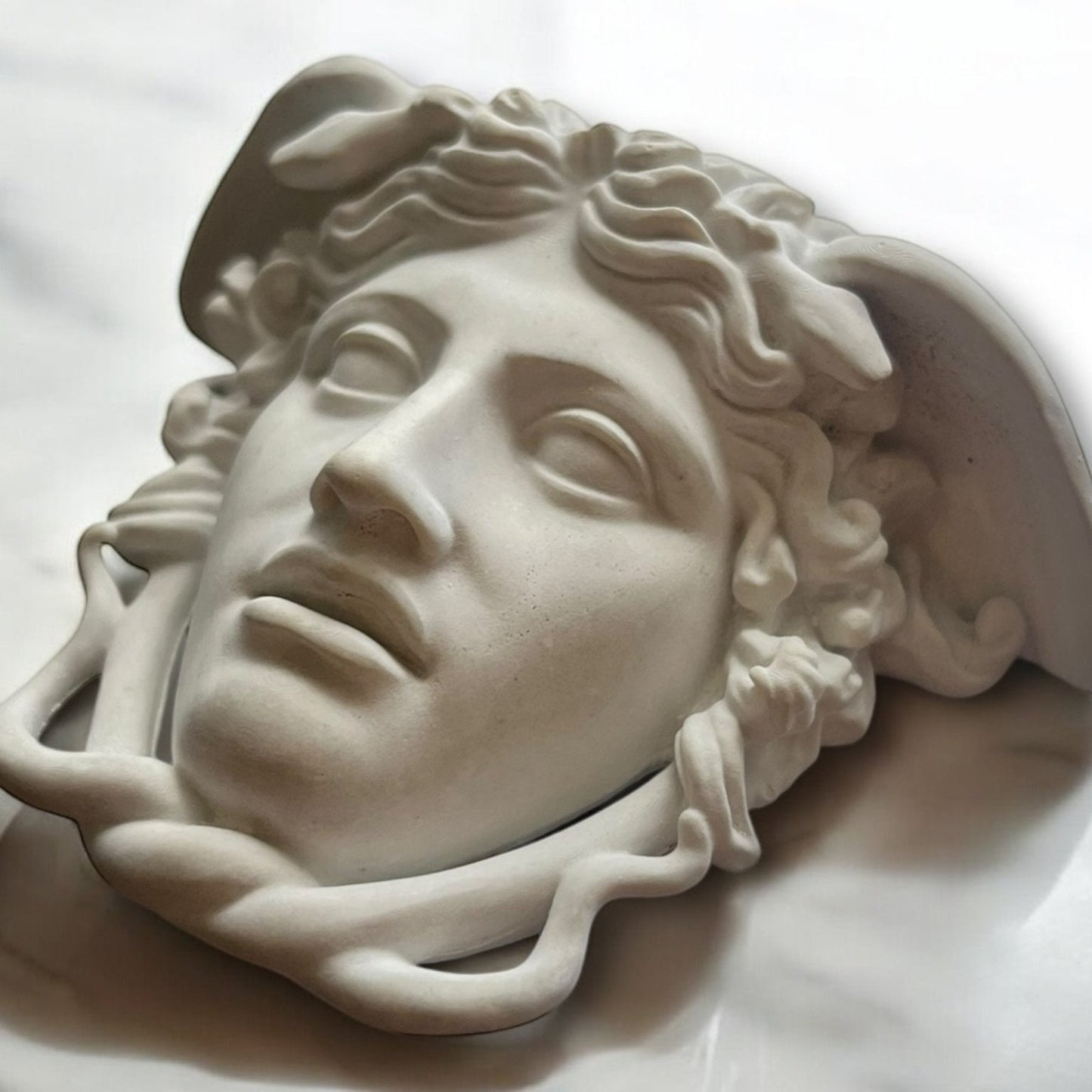 Méduse Rondanini - Moulage Statue Grecque Gorgone - Mythologie Grecque - Taille S (8 x 6.5) - Sous les Toits de Paris