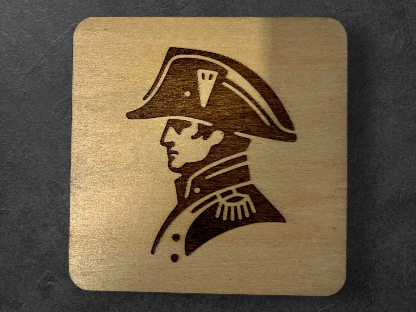 Sous Verres en Bois - Série Napoléon Bonaparte V2 - Cavalier (1) - Sous les Toits de Paris
