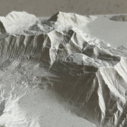 Carte en Relief Personnalisée - Topographie de Votre Montagne, Vallée ou Région
