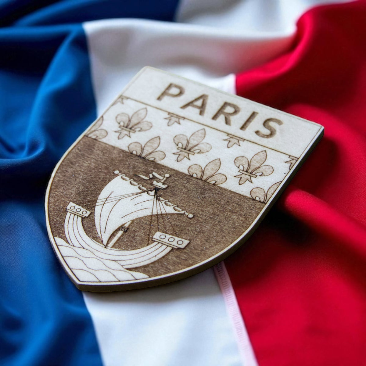 Magnets - Blason de Paris - Petit (50 MM) - Sous les Toits de Paris